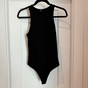 Express Black Tank Bodysuit